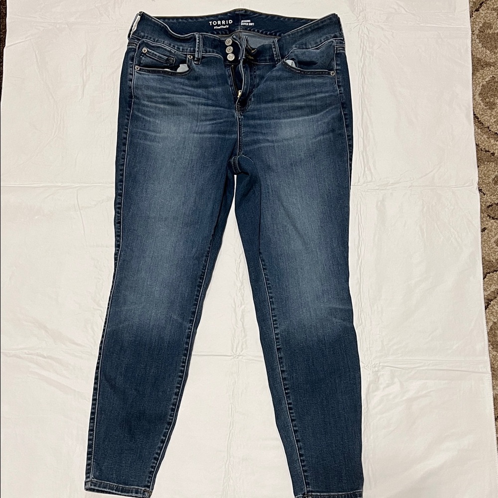 Torrid Jegging Super Soft Women's Dark Blue